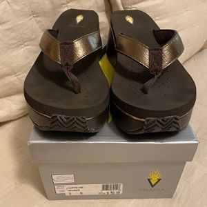 Volatile Bronze Sandal